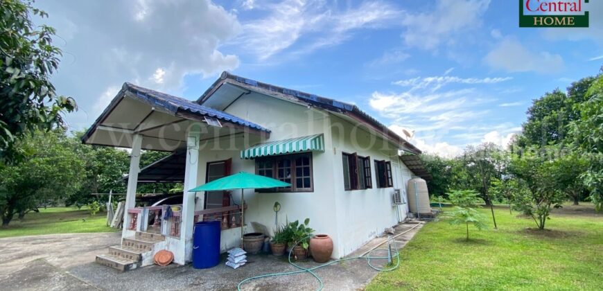 บ้านเดี่ยว ชั้นเดียว พร้อมที่ดิน 2-3-97 ไร่ วังกระโจม – นครนายก