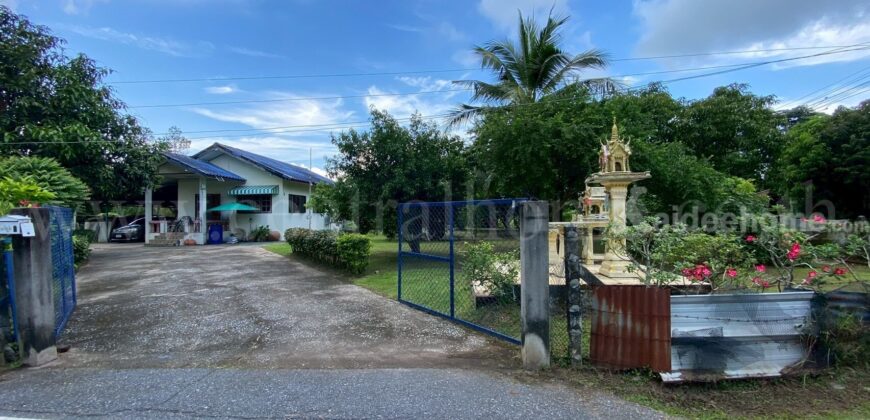 บ้านเดี่ยว ชั้นเดียว พร้อมที่ดิน 2-3-97 ไร่ วังกระโจม – นครนายก