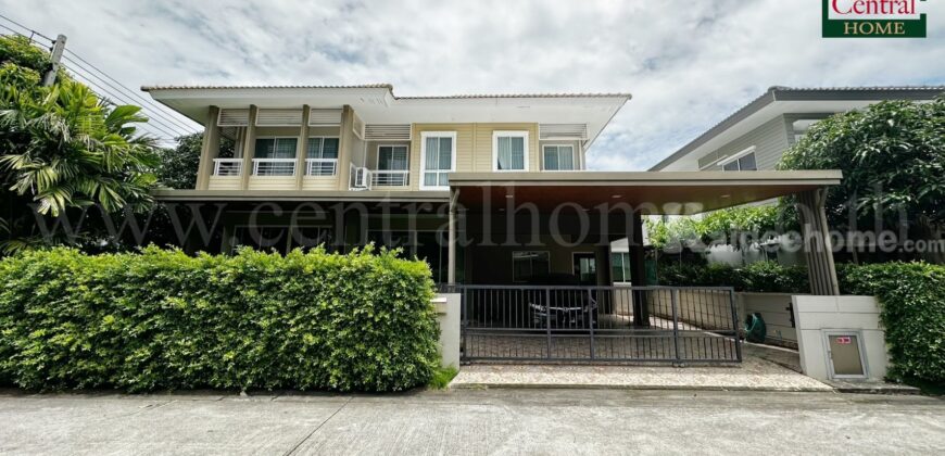 บ้านเดี่ยว เดอะ แพลนท์ แจ้งวัฒนะ – ราชพฤกษ์ หลังมุม