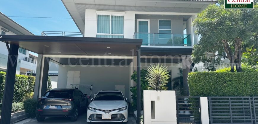 บ้านเดี่ยว ฮาบิเทีย บอนด์ ราชพฤกษ์ บ้านสวย พร้อมอยู่