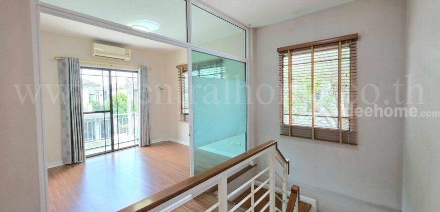 บ้านเดี่ยว มัณฑนา เลค วัชรพล – รามอินทรา หลังมุม