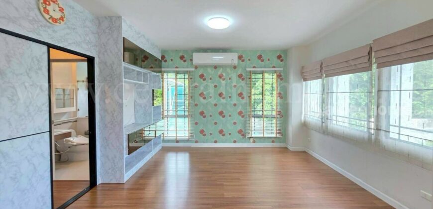 บ้านเดี่ยว มัณฑนา เลค วัชรพล – รามอินทรา หลังมุม