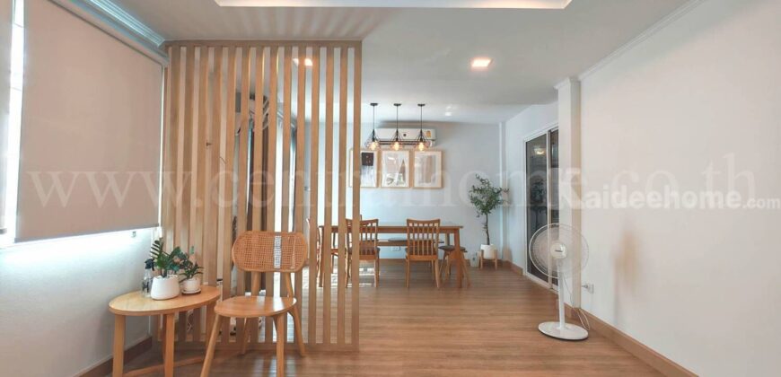 บ้านเดี่ยว ศุภาลัย ออร์คิด ปาร์ค 2 หลังมุม รีโนเวทใหม่ พร้อมอยู่