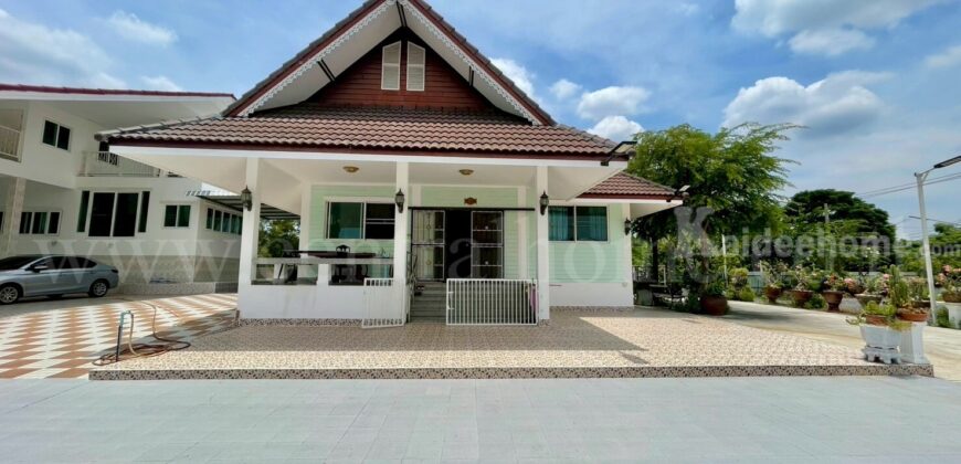 บ้านเดี่ยว 595 ตารางวา คลองหลวง คลองสอง ปทุมธานี