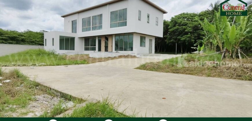 บ้านเดี่ยว 1-1-84 ไร่ ซอยอ้อมใหญ่ สามพราน – นครปฐม ราคาถูก