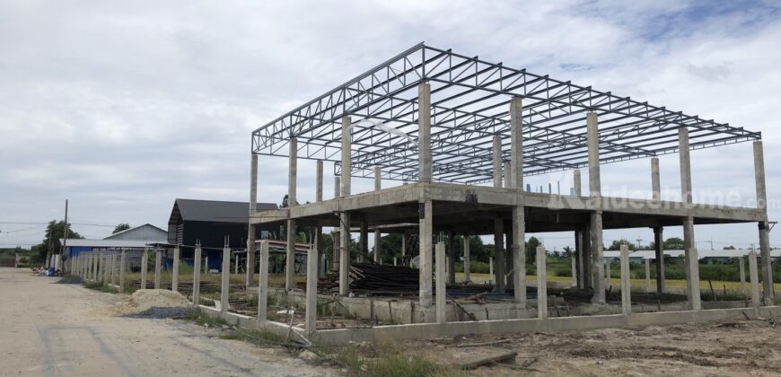 ที่ดินทำเลทอง พร้อมโกดัง ใกล้แหล่งชุมชนเดินทางสะดวก