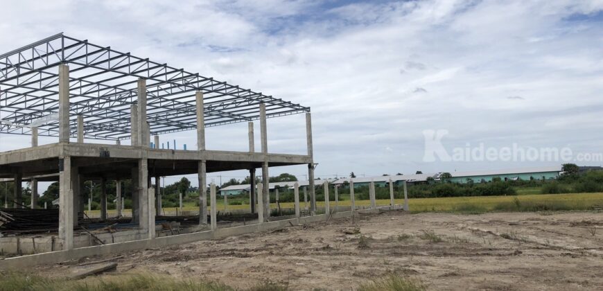 ที่ดินทำเลทอง พร้อมโกดัง ใกล้แหล่งชุมชนเดินทางสะดวก