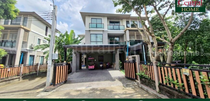 บ้านเดี่ยว 3 ชั้น ภัสสร สรงประภา – ดอนเมือง หลังริม