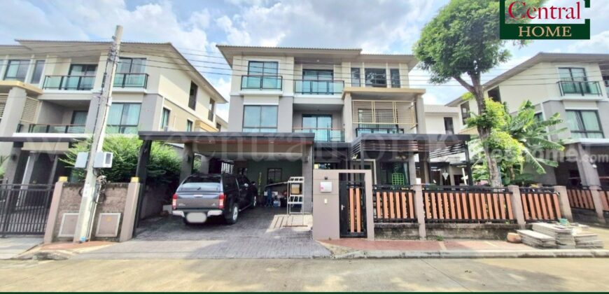 บ้านเดี่ยว 3 ชั้น ภัสสร สรงประภา – ดอนเมือง ใกล้ SRT ดอนเมือง