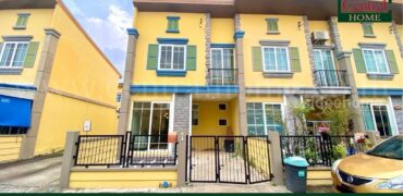 ทาวน์เฮ้าส์ โกลเด้น ทาวน์ รัตนาธิเบศร์ – สถานีรถไฟฟ้าไทรม้า หลังริม