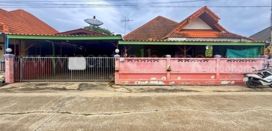 บ้านเดี่ยว ชั้นเดียว ป่าสักวิลล์ นครหลวง อยุธยา ราคาถูก