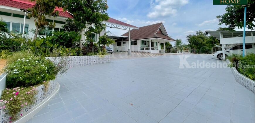 บ้านเดี่ยว 595 ตารางวา คลองหลวง คลองสอง ปทุมธานี