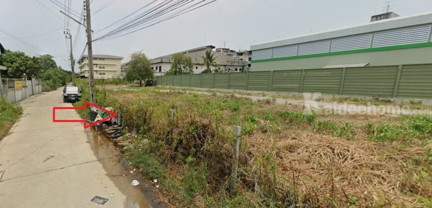 ขายที่ดินเปล่าสีม่วง สุขสวัสดิ์ 78 พระประแดง ใกล้วงแหวนและทางด่วน