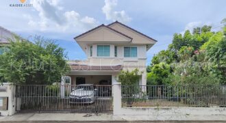 บ้านเดี่ยว พฤกษ์ลดา 2 รังสิต-คลอง 4 หลังมุม ติดสวน ขายถูก