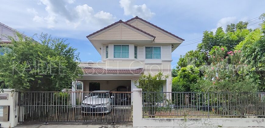 บ้านเดี่ยว พฤกษ์ลดา 2 รังสิต-คลอง 4 หลังมุม ติดสวน ขายถูก