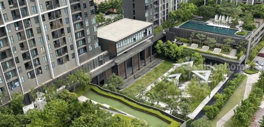 ให้เช่าคอนโด เดอะ พาร์คแลนด์ เพชรเกษม 56 อยู่ชั้น 18 ตึกA วิวสระว่ายน้ำ ติดรถไฟฟ้า MRT ภาษีเจริญ โทร 081-1081206