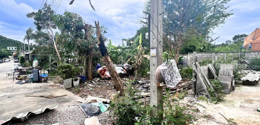 ขายที่ดินหัวหิน หินเหล็กไฟ 105 ตร.ว. หมู่บ้านภูนภา ราคาถูกมาก