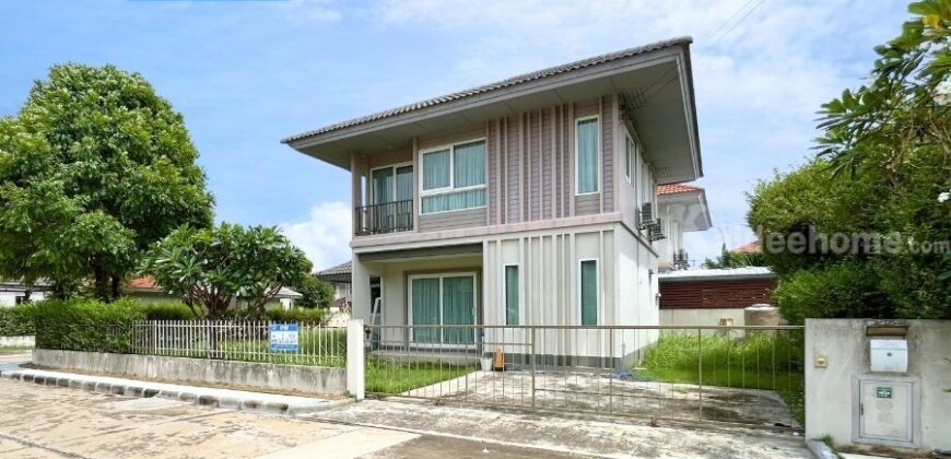 ขาย!! บ้านเดี่ยว คณาสิริ วงแหวน-พระราม5 (ขนาด 71 ตร.ว.) ซอยวัดพระเงิน บางกรวย นนทบุรี ตกแต่งแล้วพร้อมอยู่ : Kanasiri Wongwaen – Rama 5