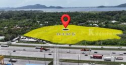 ที่ดินทำเลทองติดถนนมอเตอร์เวย์ ศรีราชา ชลบุรี 24-3-92 ไร่