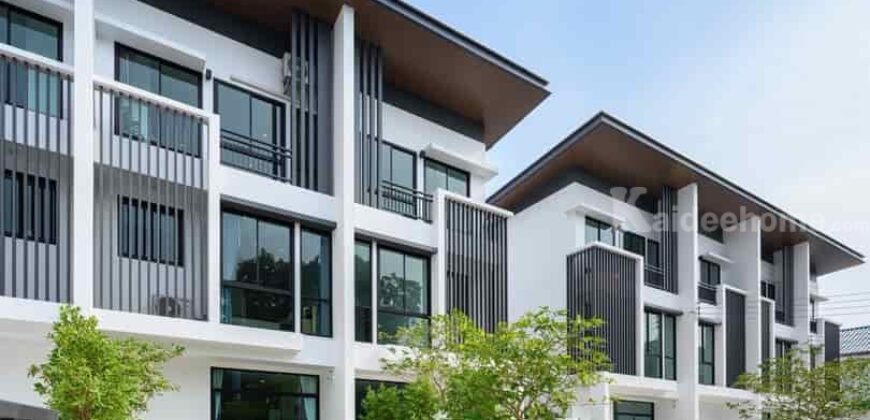 ขายทาวน์โฮม 3 ชั้น สไตล์โมเดิร์น – ซอยสตรีวิท 29 ราคาพิเศษ เริ่มต้นเพียง 6,990,000 บาท