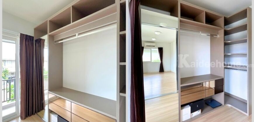 ขาย!! บ้านเดี่ยว คณาสิริ วงแหวน-พระราม5 (ขนาด 71 ตร.ว.) ซอยวัดพระเงิน บางกรวย นนทบุรี ตกแต่งแล้วพร้อมอยู่ : Kanasiri Wongwaen – Rama 5