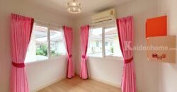 ขาย!! บ้านเดี่ยว คณาสิริ วงแหวน-พระราม5 (ขนาด 71 ตร.ว.) ซอยวัดพระเงิน บางกรวย นนทบุรี ตกแต่งแล้วพร้อมอยู่ : Kanasiri Wongwaen – Rama 5