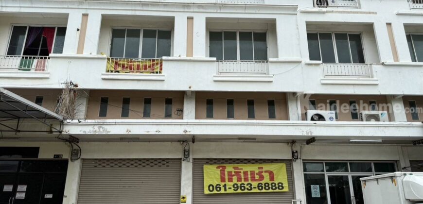 ให้เช่าตึก 3.5 ชั้น ถนนเลียบใต้ทางด่วน, โลตัสพระราม2 Line ID@757zwvfy