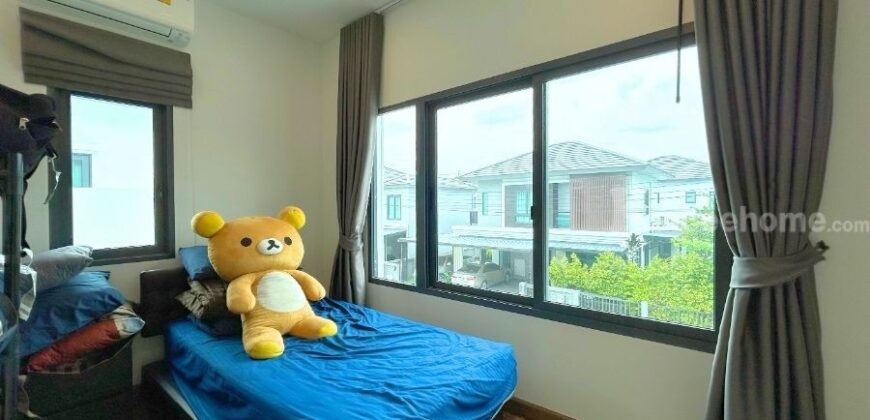 แกรนด์บริทาเนีย ราชพฤกษ์-พระราม5 (ขนาด 39 ตร.ว.) ติดถนนนครอินทร์ ใกล้ Central Westville บางขนุน บางกรวย นนทบุรี : Grand Britania Ratchaphruek-Rama 5