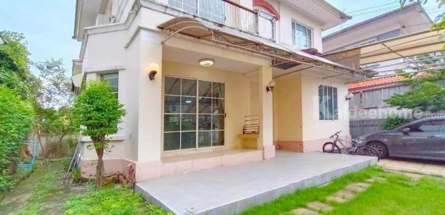 ขาย!! บ้านเดี่ยว ชัยพฤกษ์ รังสิต-คลอง4 ( หลังริม ขนาด 67.4 ตร.ว. ) อยู่ต้นโครงการ ต.บึงยี่โถ อ.ธัญบุรี ถนนรังสิต-นครนายก78 ใกล้ทางด่วนมอเตอร์เวย์ : ChaiyaPruk Rangsit-Klong 4