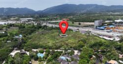 ที่ดินทำเลทองติดถนนมอเตอร์เวย์ ศรีราชา ชลบุรี 24-3-92 ไร่