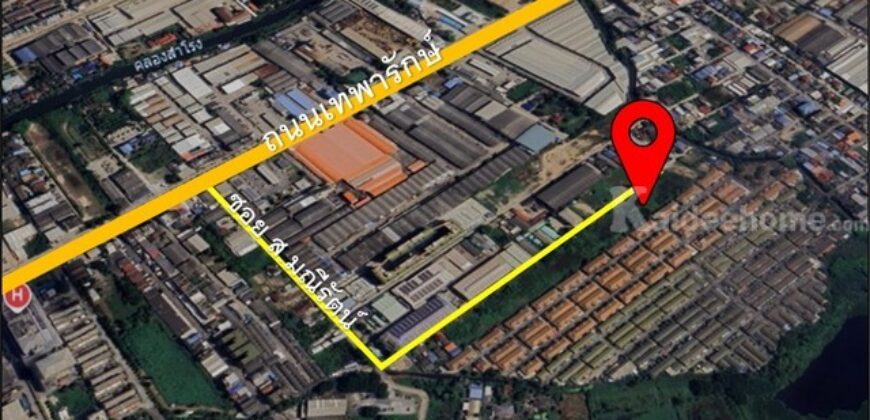 – ต้องการขาย ที่ดิน ที่ดินเปล่า 1 ไร่ ใกล้สนามบินสุวรรณภุมิ เมก้าบางนา พื้นที่เท่ากับ 400 ตร.ว. ดีลเด็ด!