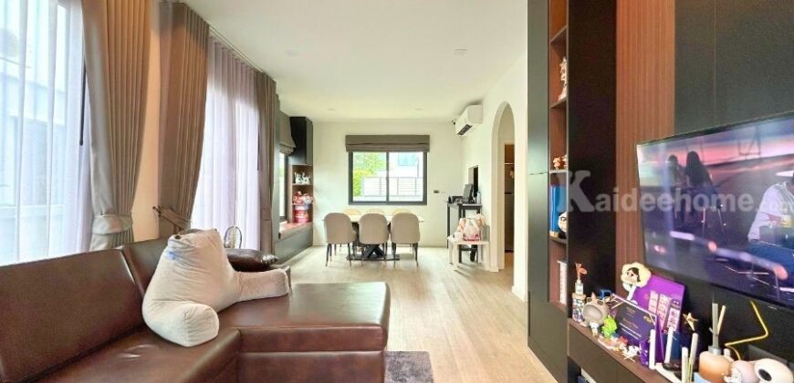 แกรนด์บริทาเนีย ราชพฤกษ์-พระราม5 (ขนาด 39 ตร.ว.) ติดถนนนครอินทร์ ใกล้ Central Westville บางขนุน บางกรวย นนทบุรี : Grand Britania Ratchaphruek-Rama 5