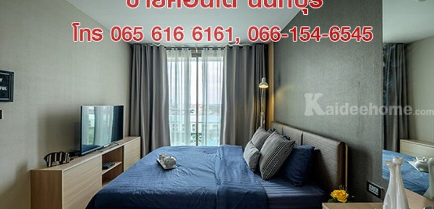 ขายคอนโด Penthouse Condo 115 ตรม 2 ห้องนอน สนามบินน้ำ นนทบุรี ใกล้ MRT