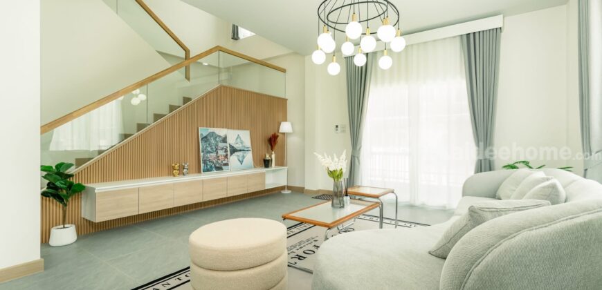 ขาย บ้านเดี่ยว สไตล์โมเดิร์น โครงการบ้านธนกฤษณ์ ดอยสะเก็ด เชียงใหม่ บ้านพร้อมเฟอร์นิเจอร์