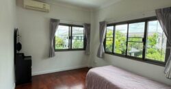 รหัสC6885 ให้เช่าบ้านเดี่ยว 2ชั้น หมู่บ้านมาสเตอร์พีช พระราม9 วิวทะเลสาป บ้านตกแต่งพร้อมอยู่