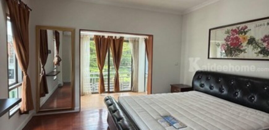 รหัสC6885 ให้เช่าบ้านเดี่ยว 2ชั้น หมู่บ้านมาสเตอร์พีช พระราม9 วิวทะเลสาป บ้านตกแต่งพร้อมอยู่