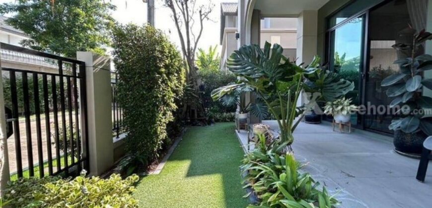 รหัสC6887 ให้เช่าบ้านเดี่ยวบางกอกบลูเลอร์วาด ศรี​นครินทร์​-บางนา ถนนหนามแดง บ้านตกแต่งพร้อมอยู่