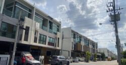 รหัสC6888 ให้เช่าทาวน์โฮม 3ชั้น โครงการโคราซอน ประชาชื่น บางตลาด ปากเกร็ด นนทบุรี เหมาะทำโฮมออฟฟิศ