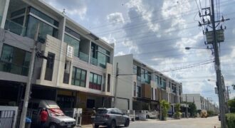 รหัสC6888 ให้เช่าทาวน์โฮม 3ชั้น โครงการโคราซอน ประชาชื่น บางตลาด ปากเกร็ด นนทบุรี เหมาะทำโฮมออฟฟิศ