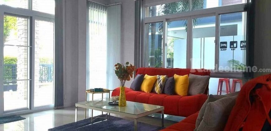 รหัสC6889 ขายบ้านเดี่ยว 2ชั้น ในสนามกอล์ฟ หมู่บ้านโฮมออนกรีน วิลเลจ2 ลำลูกกา ปทุมธานี