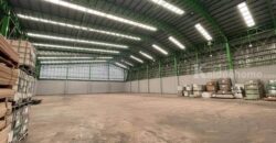 รหัสC6903 ให้เช่าโกดัง พื้นที่ 2,400 ตารางเมตร ถนนพระราม2 บางน้ำจืด สมุทรสาคร