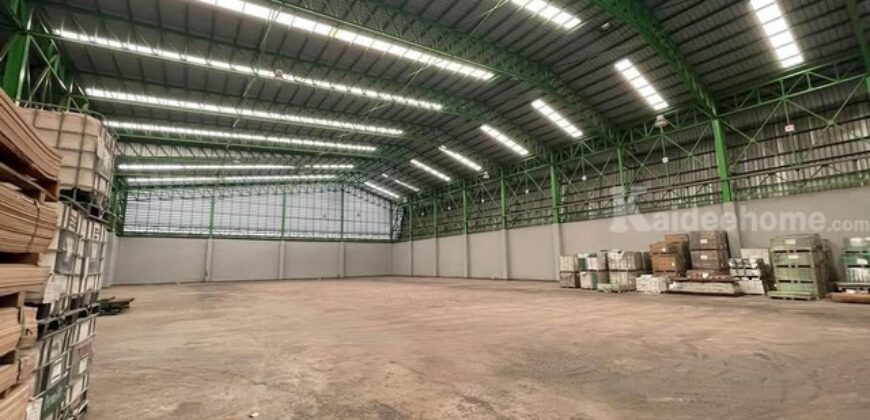 รหัสC6903 ให้เช่าโกดัง พื้นที่ 2,400 ตารางเมตร ถนนพระราม2 บางน้ำจืด สมุทรสาคร