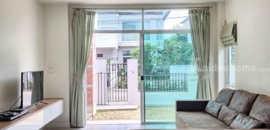 รหัสC6908 ให้เช่าบ้านเดี่ยว2ชั้น หมู่บ้านสัมมากร รามคำแหง162 ราษฎร์พัฒนา ร่มเกล้า ตกแต่งพร้อมอยู่