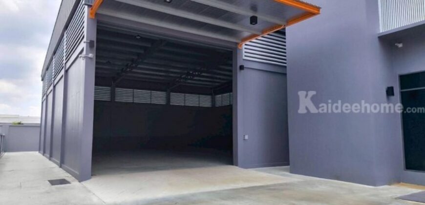 รหัสC6910 ขายโกดังพร้อมผู้เช่า MINI FACTORY พื้นที่สีม่วง ติดถนนลำลูกกา คลอง8 ใกล้มอเตอร์เวย์