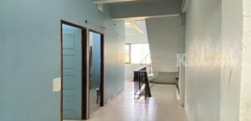 รหัสC6912 ให้เช่าอาคารพาณิชย์ 3.5 ชั้น มีดาดฟ้า ติดถนนสีขาว ใกล้ตลาดไท ใกล้ถนนพหลโยธิน คลองหลวง ปทุมธานี