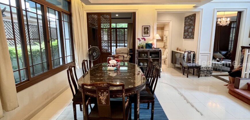 ขายบ้านเดี่ยว นาราสิริ พัฒนาการ-ศรีนครินทร์ ติดถนนใหญ่ ใกล้สถานีรถไฟฟ้าสายสีเหลือง ใกล้ทองหล่อ-เอกมัย เข้าออกได้ทั้งถนนศรีนครินทร์ และ พัฒนาการ หลังริม ตกแต่งสวย พร้อมอยู่