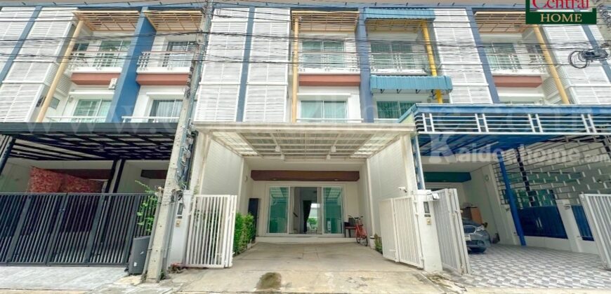 ทาวน์โฮม 3 ชั้น ชวนชื่น โมดัส วิภาวดี – รังสิต พร้อมอยู่