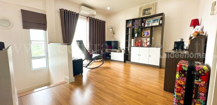 ทาวน์โฮม 3 ชั้น ชวนชื่น โมดัส วิภาวดี – รังสิต พร้อมอยู่