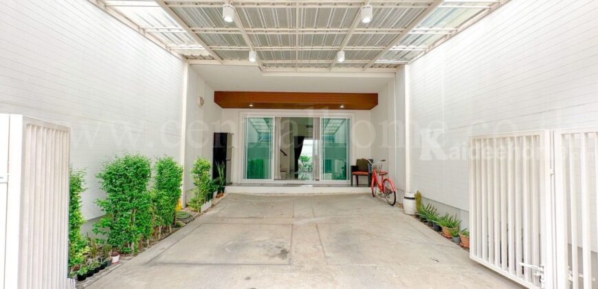 ทาวน์โฮม 3 ชั้น ชวนชื่น โมดัส วิภาวดี – รังสิต พร้อมอยู่