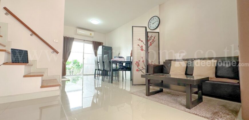 ทาวน์โฮม 3 ชั้น ชวนชื่น โมดัส วิภาวดี – รังสิต พร้อมอยู่